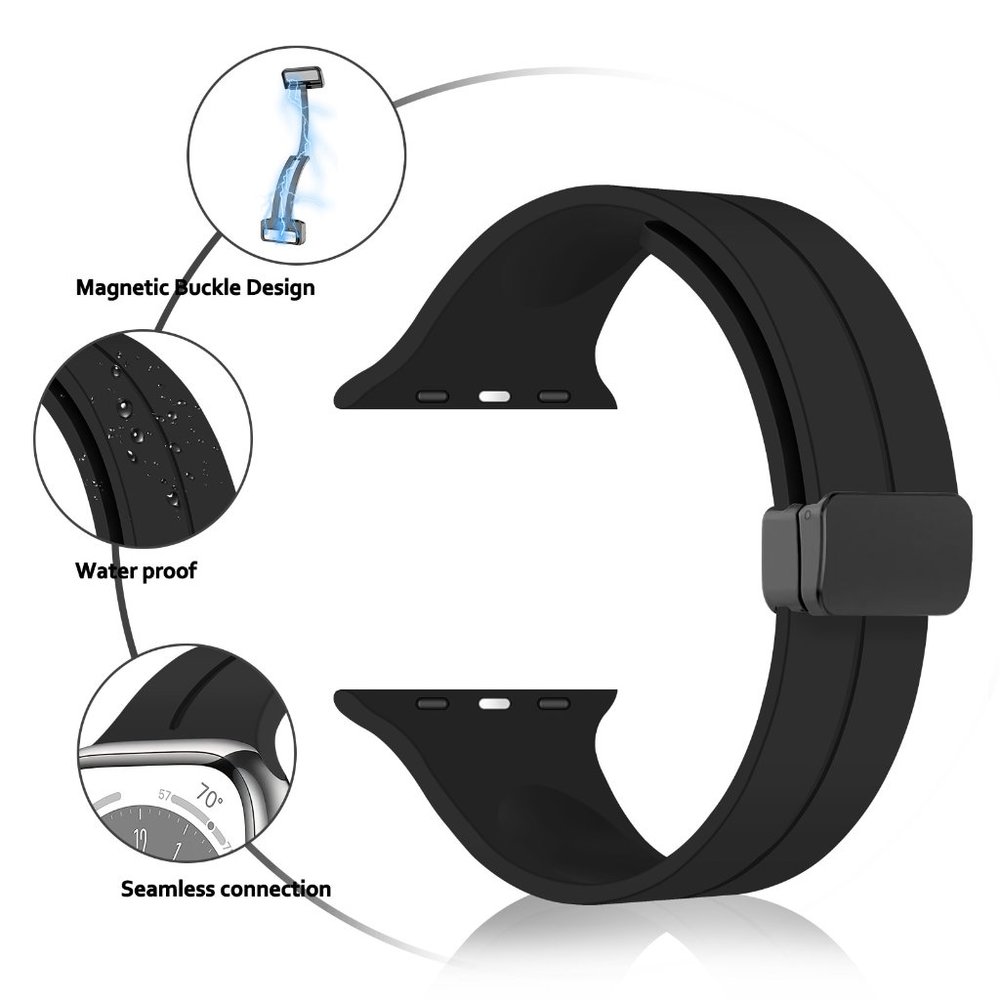NEW White Magnetic Strap Adjustable For Apple watch band - Picture 8 of 11